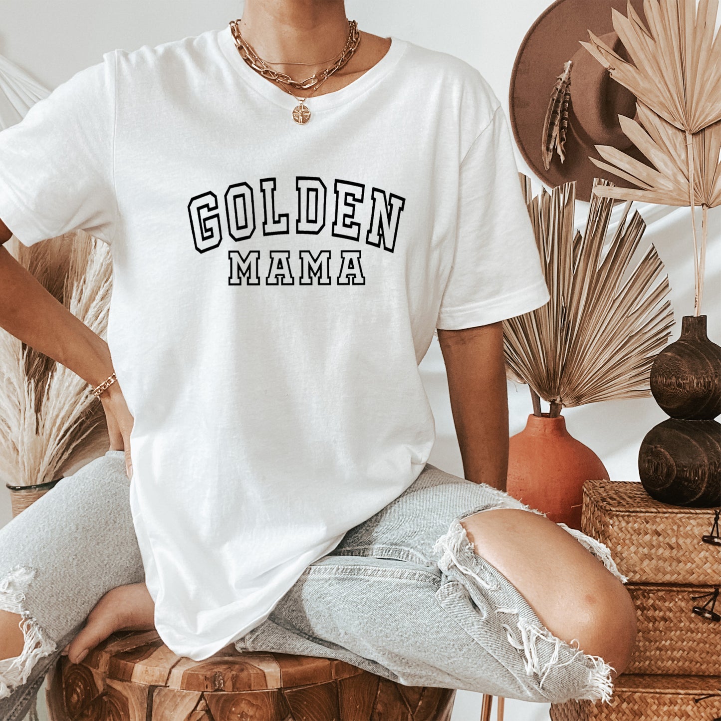 Golden Shirt | Golden Mama Shirt